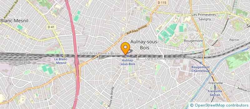 localisation de l'entreprise SCI DU 11 RUE DU 11 NOVEMBRE à AULNAY SOUS BOIS
