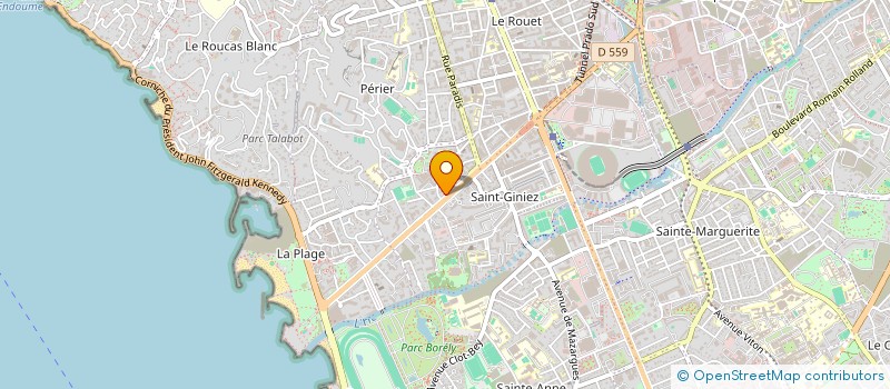 localisation de l'entreprise SCI DU 11 RUE DU PLAT à MARSEILLE