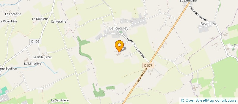 localisation de l'entreprise SCI DU 11 RUE EMILE CHENEL à SOULEUVRE EN BOCAGE