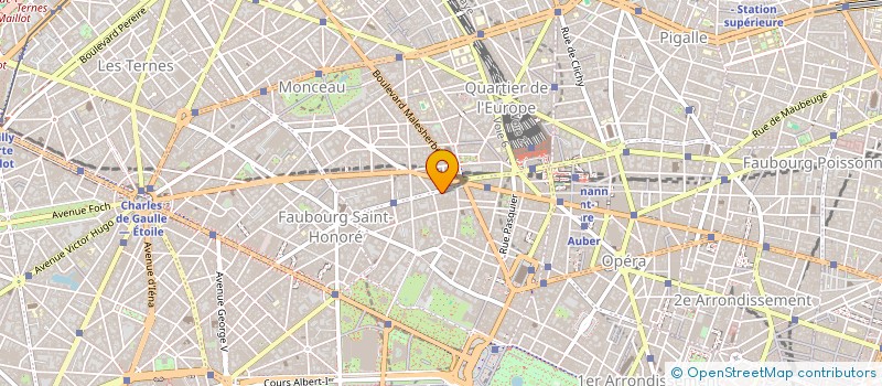 localisation de l'entreprise SCI DU 11 RUE LA BOETIE  PARIS