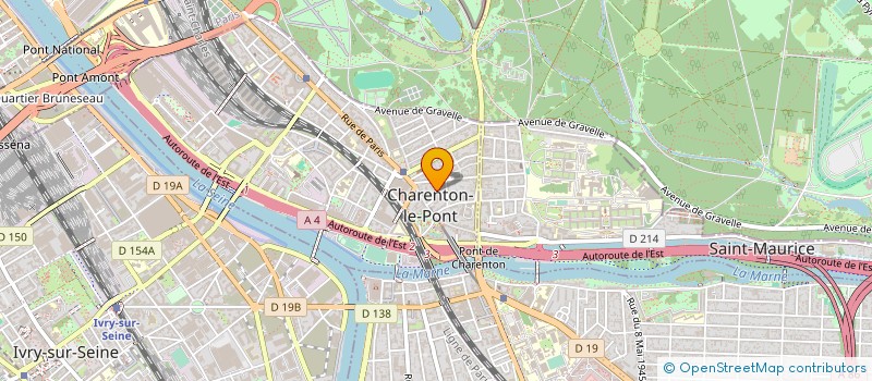 localisation de l'entreprise SCI DU 11 RUE MARTY  CHARENTON LE PONT