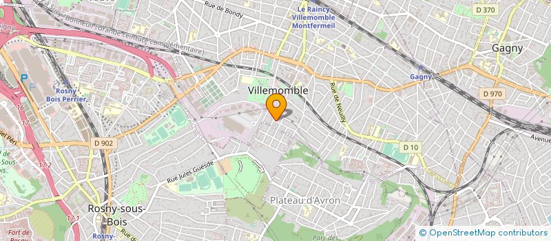 localisation de l'entreprise SCI DU 11 RUE RICHARD LENOIR à VILLEMOMBLE