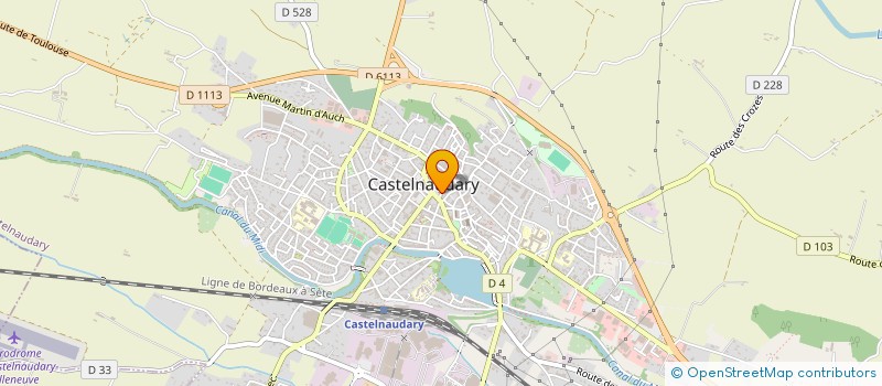 localisation de l'entreprise SCI DU 11 RUE SOUMET à CASTELNAUDARY