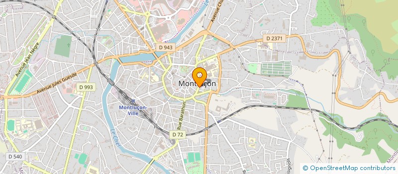 localisation de l'entreprise SCI DU 112 à MONTLUCON