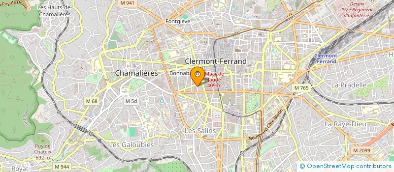 localisation de l'entreprise SCI DU 112 AVENUE DE L AGRICULTURE  CLERMONT-FERRAND