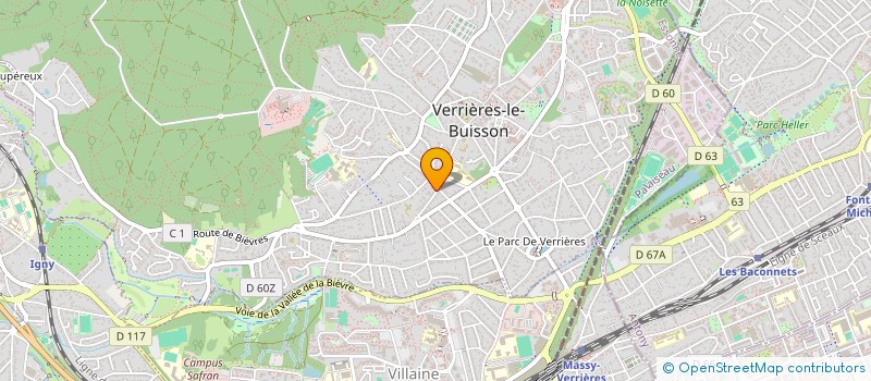 localisation de l'entreprise SCI DU 112 RUE D'ESTIENNE D'ORVES à VERRIERES-LE-BUISSON