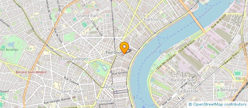 localisation de l'entreprise SCI DU 114 MARECHAL JUIN  BORDEAUX