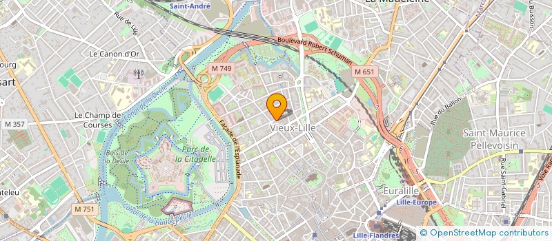 localisation de l'entreprise SCI DU 114 RUE ROYALE à LILLE