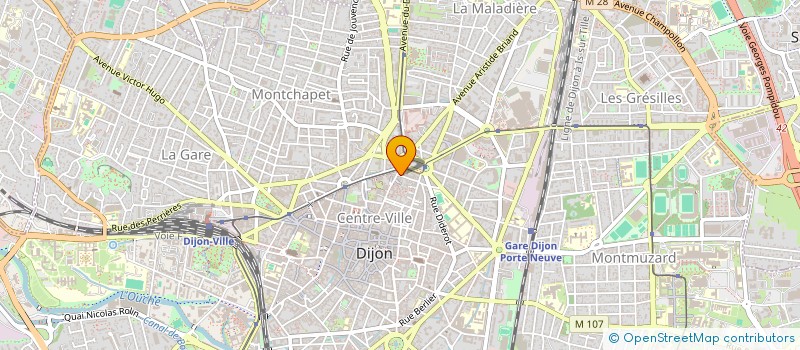 localisation de l'entreprise SCI DU 115 RUE DE LA PREFECTURE A DIJON  DIJON