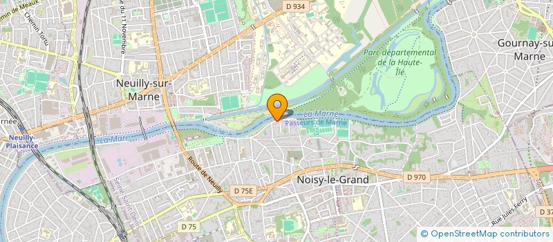 localisation de l'entreprise SCI DU 116 R DALAYRAC FONTENAY à NOISY-LE-GRAND