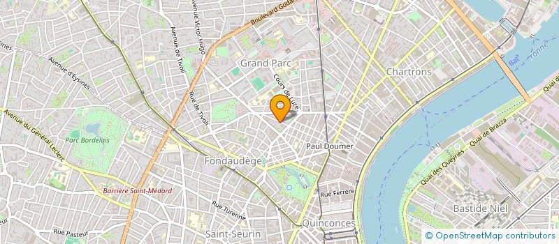 localisation de l'entreprise SCI DU 117 R FRERE  BORDEAUX