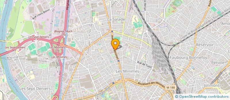 localisation de l'entreprise SCI DU 118 à TOULOUSE