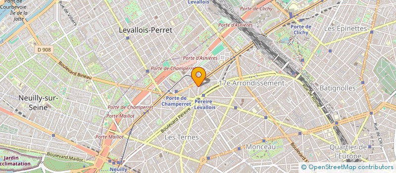 localisation de l'entreprise SCI DU 118 AVENUE ROGER SALENGRO  PARIS