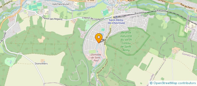 localisation de l'entreprise SCI DU 119 CHEMIN DES BARDES  SAINT-REMY-LES-CHEVREUSE
