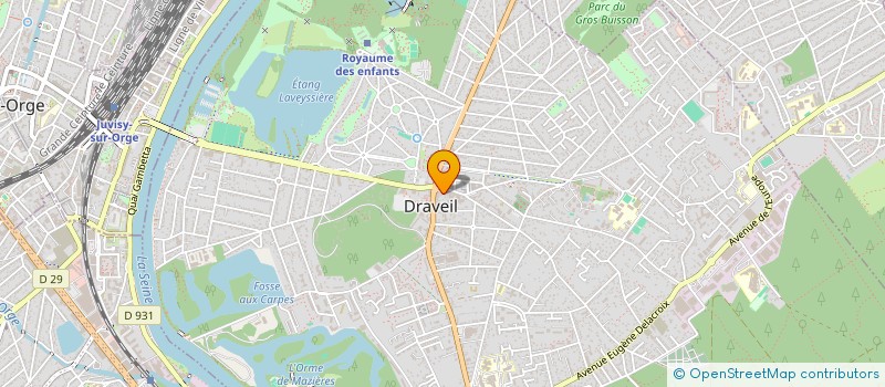 localisation de l'entreprise SCI DU 12-14 PLACE REPUBLIQUE A DRAVEIL à DRAVEIL