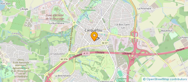 localisation de l'entreprise SCI DU 12-14 R DU MARECHAL JOFFRE  CARQUEFOU