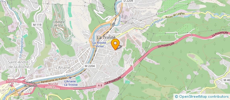 localisation de l'entreprise SCI DU 12 à LA TRINITE