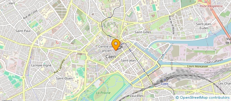 localisation de l'entreprise SCI DU 12 BD DES BELGES à CAEN