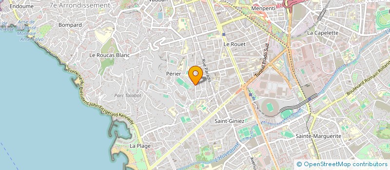 localisation de l'entreprise SCI DU 12 BD RIVET à MARSEILLE