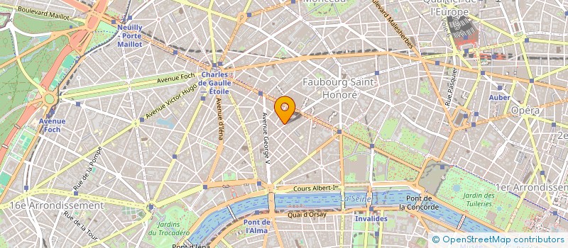 localisation de l'entreprise SCI DU 12 IMPASSE GAUDELET à PARIS