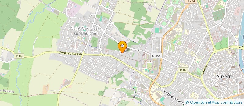 localisation de l'entreprise SCI DU 12 MARS  SAINT-GEORGES-SUR-BAULCHE