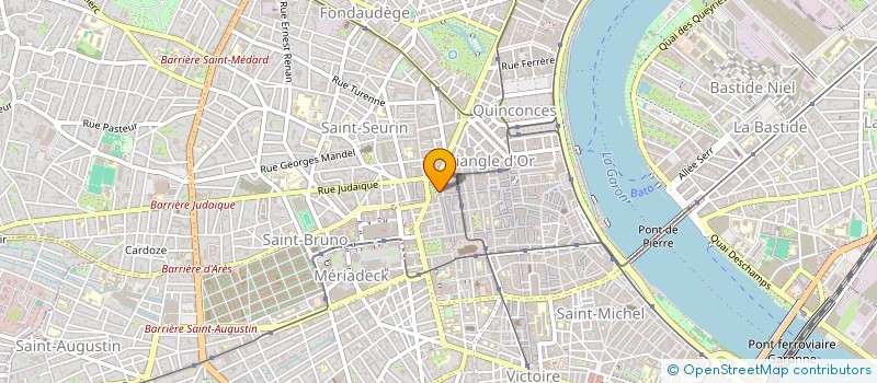 localisation de l'entreprise SCI DU 12 PLACE GAMBETTA à BORDEAUX