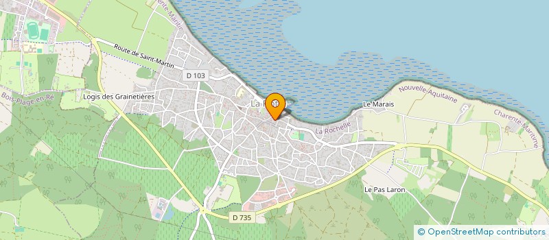 localisation de l'entreprise SCI DU 12 QUAI DE SENAC  LA FLOTTE