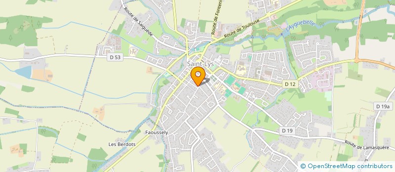 localisation de l'entreprise SCI DU 12 RUE ANNA MARLY  SAINT-LYS