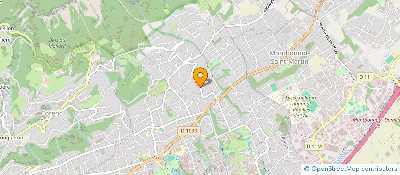 localisation de l'entreprise SCI DU 12 RUE DE BELGRADE  MEYLAN