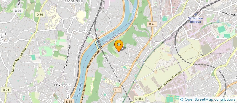 localisation de l'entreprise SCI DU 12 RUE DE L EPEE  CALUIRE-ET-CUIRE