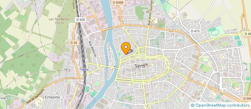 localisation de l'entreprise SCI DU 12 RUE DE MONDEREAU  LAUDUN-L'ARDOISE