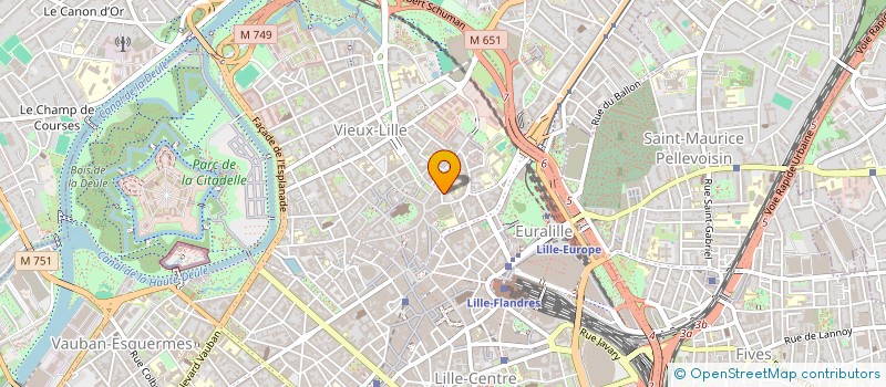 localisation de l'entreprise SCI DU 12 RUE DES TOURS à LILLE
