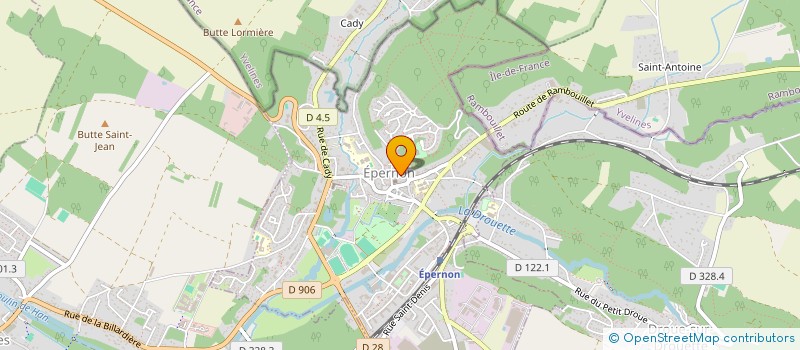 localisation de l'entreprise SCI DU 12 RUE DU MARCHE A L'AVOINE à EPERNON