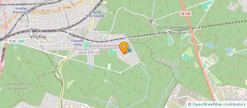 localisation de l'entreprise SCI DU 12 RUE LOUIS GIRARD  VELIZY-VILLACOUBLAY