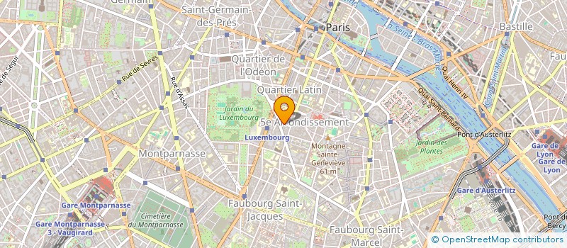 localisation de l'entreprise SCI DU 12 RUE ROYER COLLARD  PARIS