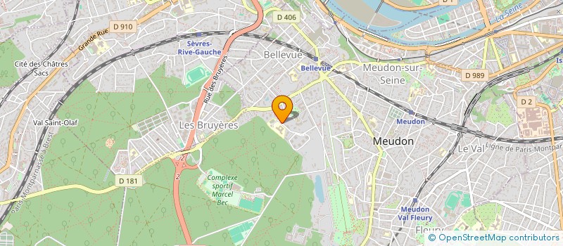 localisation de l'entreprise SCI DU 12 SEPTEMBRE à MEUDON