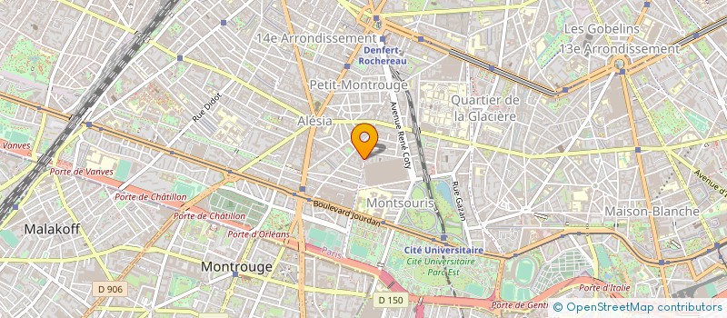 localisation de l'entreprise SCI DU 120 RUE DE LA TOMBE ISSOIRE  PARIS