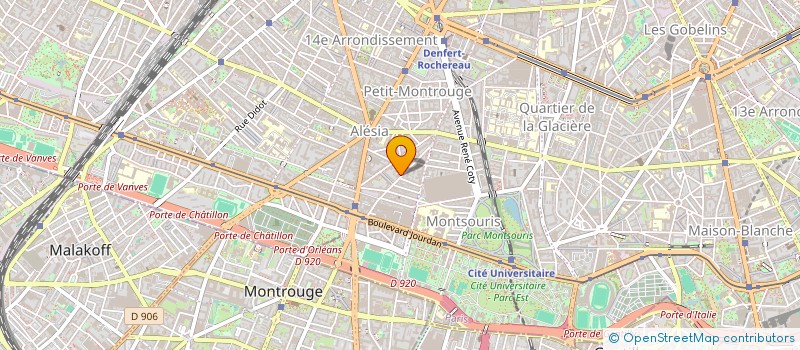 localisation de l'entreprise SCI DU 121 FAUBOURG DU TEMPLE à PARIS