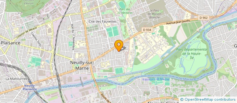 localisation de l'entreprise SCI DU 122 AV DU MARECHAL LECLERC à NEUILLY-SUR-MARNE
