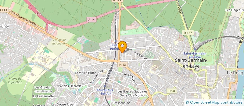 localisation de l'entreprise SCI DU 123 R LEON DESOYER  SAINT-GERMAIN-EN-LAYE