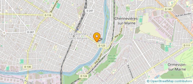 localisation de l'entreprise SCI DU 125 AVENUE DU BAC à SAINT-MAUR-DES-FOSSES