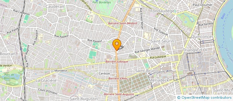 localisation de l'entreprise SCI DU 126 BOULEVARD WILSON  BORDEAUX