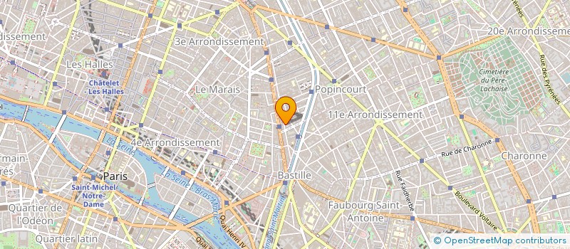 localisation de l'entreprise SCI DU 128 AVENUE DE FLANDRE  PARIS