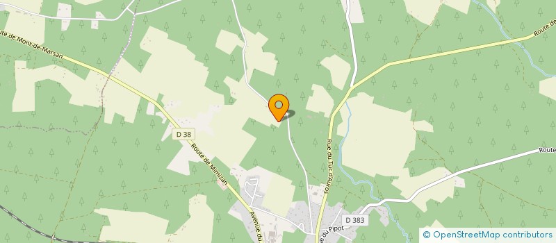 localisation de l'entreprise SCI DU 1287 ROUTE DE FINON  YGOS-SAINT-SATURNIN