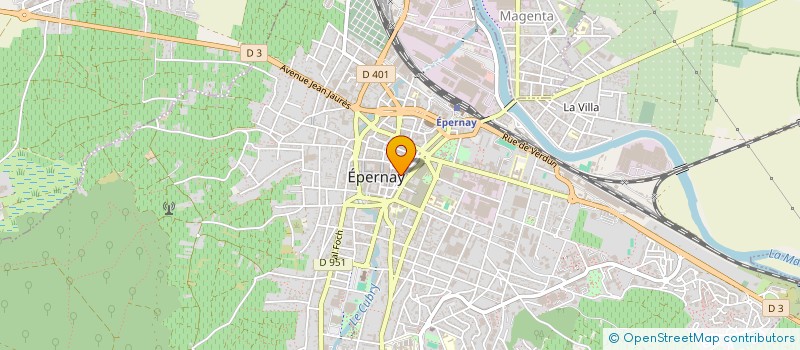 localisation de l'entreprise SCI DU 13-15 CITE POPINCOURT à EPERNAY