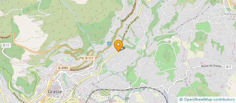 localisation de l'entreprise SCI DU 13 BD FRAGONARD A GRASSE à GRASSE