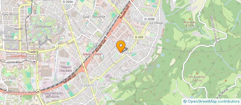 localisation de l'entreprise SCI DU 13 JANVIER  POISAT