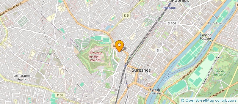 localisation de l'entreprise SCI DU 13 JUIN à SURESNES
