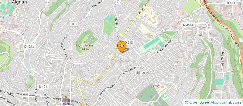 localisation de l'entreprise SCI DU 13 MAI  BIHOREL