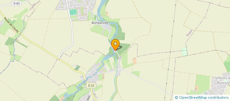 localisation de l'entreprise SCI DU 13 QUAI EST  THAON